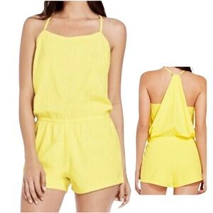 Fabletics Women's Neema Yellow Romper
Size Medium